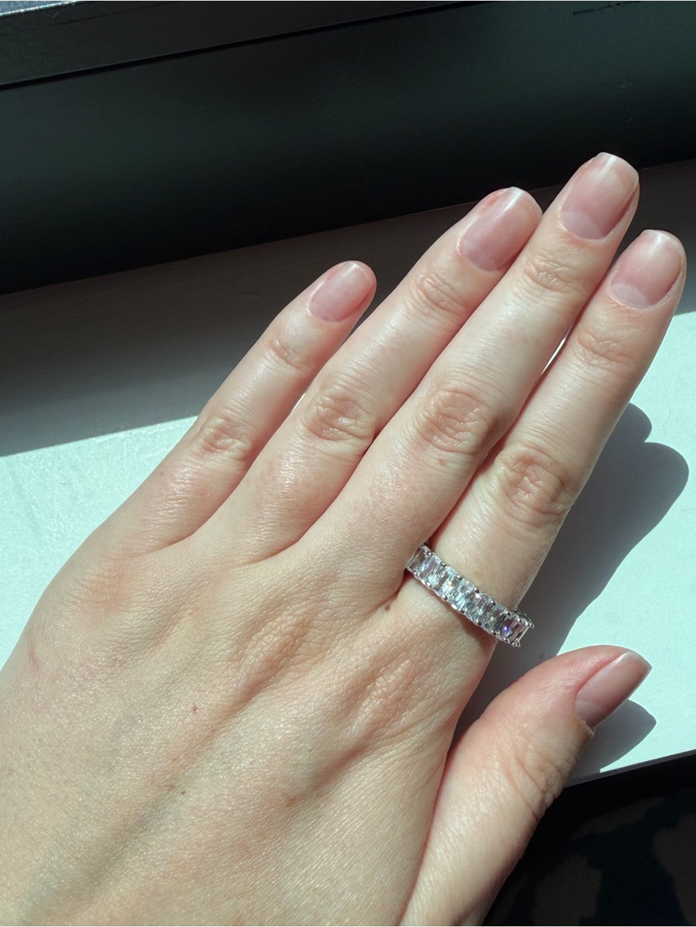 Sterling Silver & CZ Cocktail Ring